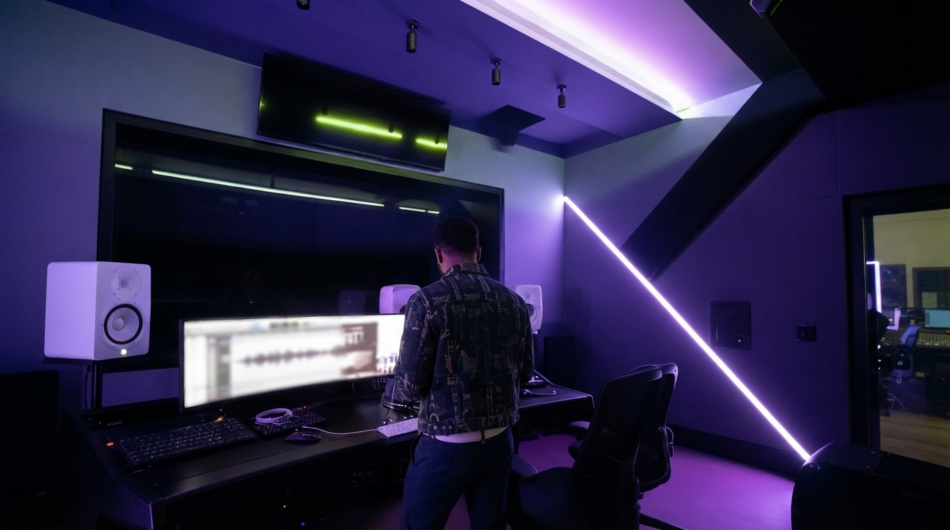 Installazione di corpi illuminanti a LED
